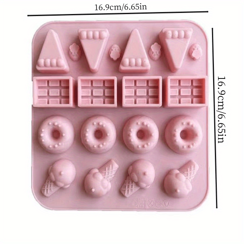 SHENHONG Cube Olive and Heart Design Chocolate Molds 15 Cavity Silicone  Candy Mould Dessert Bakeware Sweety Baking Tools - AliExpress