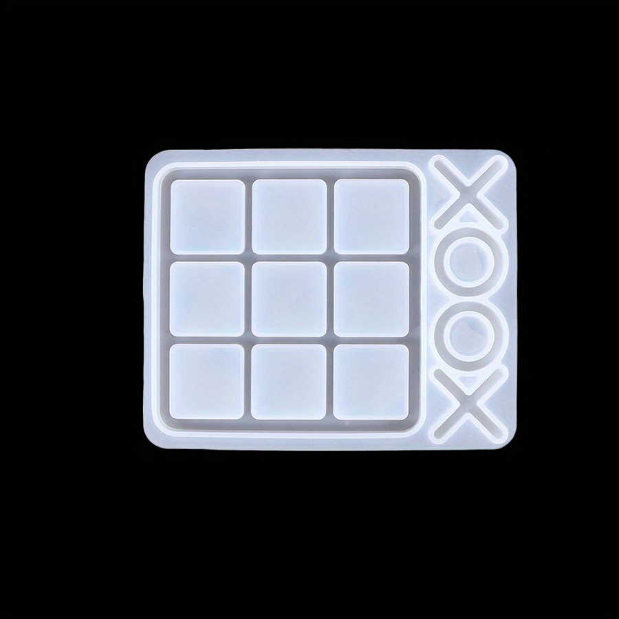 Tic Tac Toe Board Game 5.91 x 5.91 Tic Tac Toe Table Game Resin