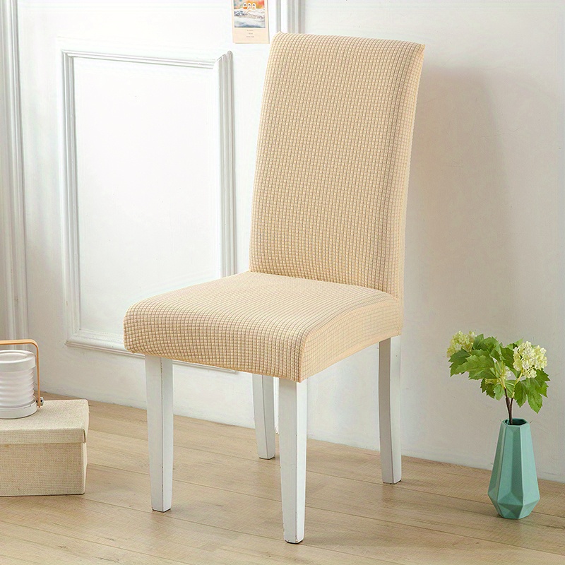 Beige discount chair covers