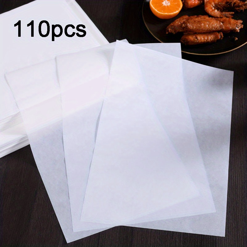 Thickened Barbecue Paper, Parchment Paper Sheets, Silicone Oil Paper,  Baking Tray Liners, Food Grade Non Stick, Commercial Household Baking Paper,  High Temperature Resistant - Temu