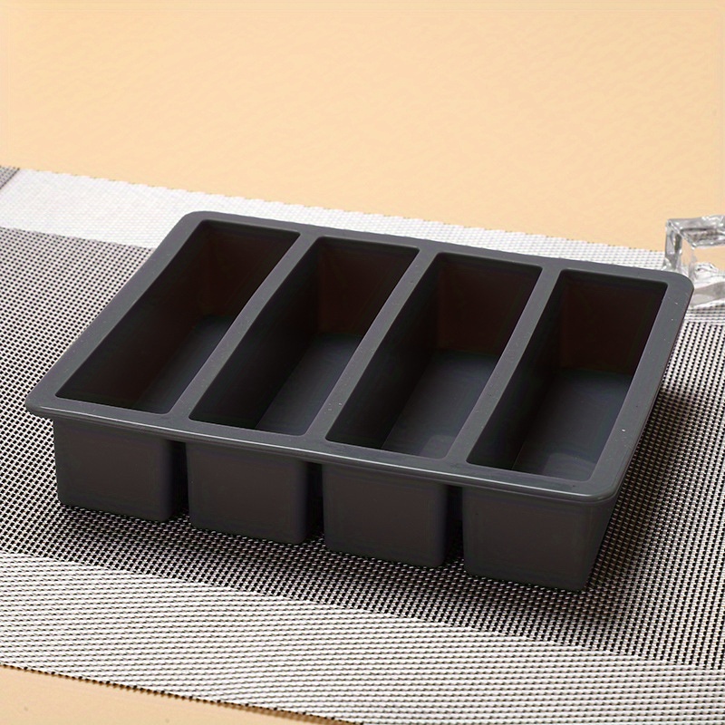 Long Silicone Giant Silicone Ice Cube Square Tray Mold Non - Temu