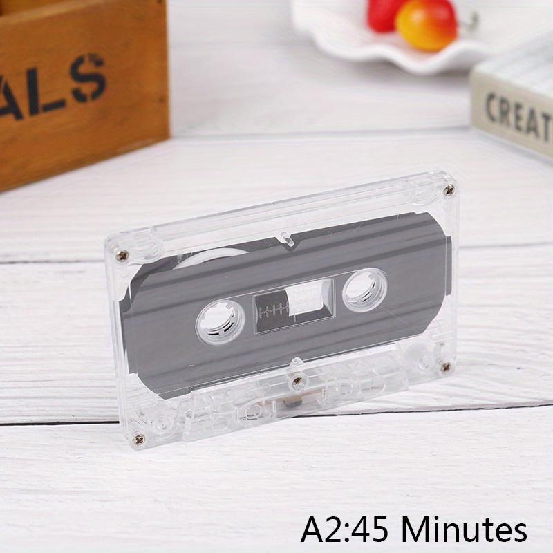 1Pc Cassette Tape Transparent Storage Box Audio Magnetic Recording Blank  Tape Case Dustproof Box - AliExpress