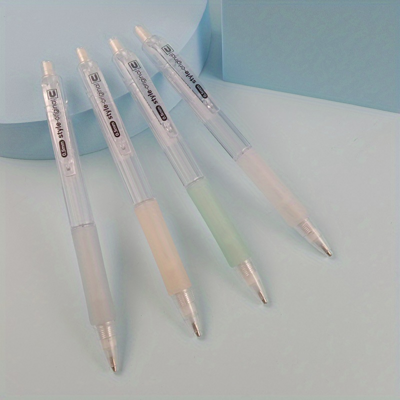 4pcs Automatic Pencils Get Ready School 0 5 0 7 Student Mechanical Pencils  - Office & School Supplies - Temu