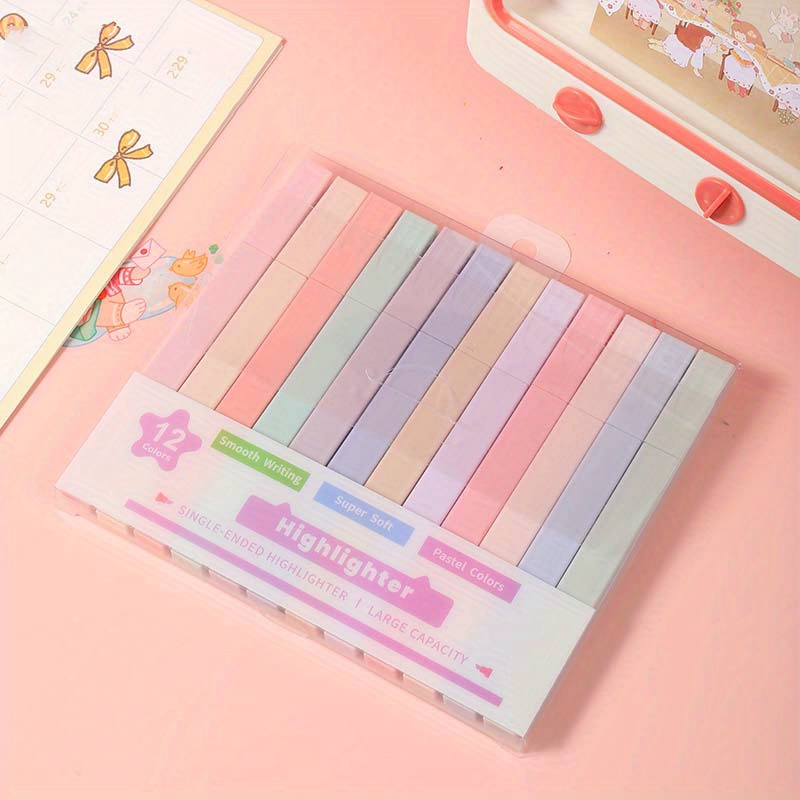 Bible Highlighters Double End Book Highlighters No Bleed 6 Pieces Cute  Aesthetic Markers Set Study Supplies and Accessories