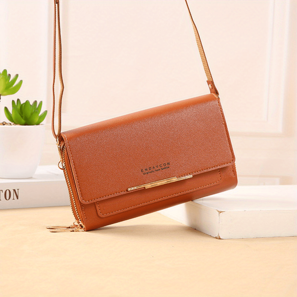 Female Leather Mini Crossbody Bag, Size: 7*5 Inch