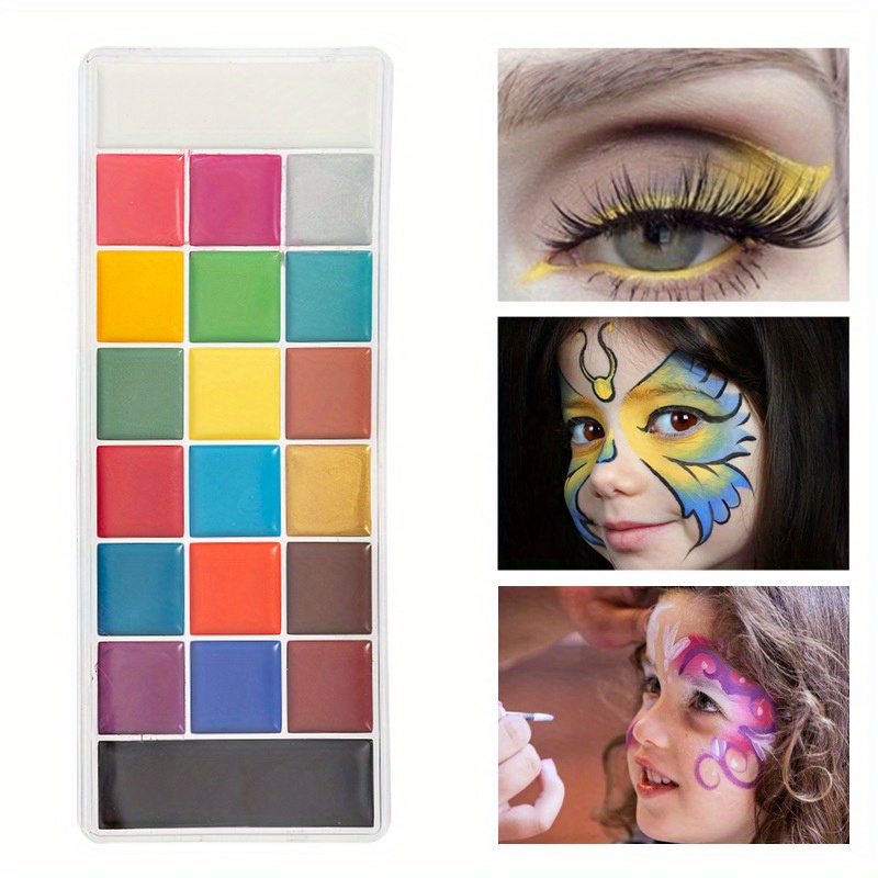 Face Paint Classic Professional Water Based Single Cake Face - Temu