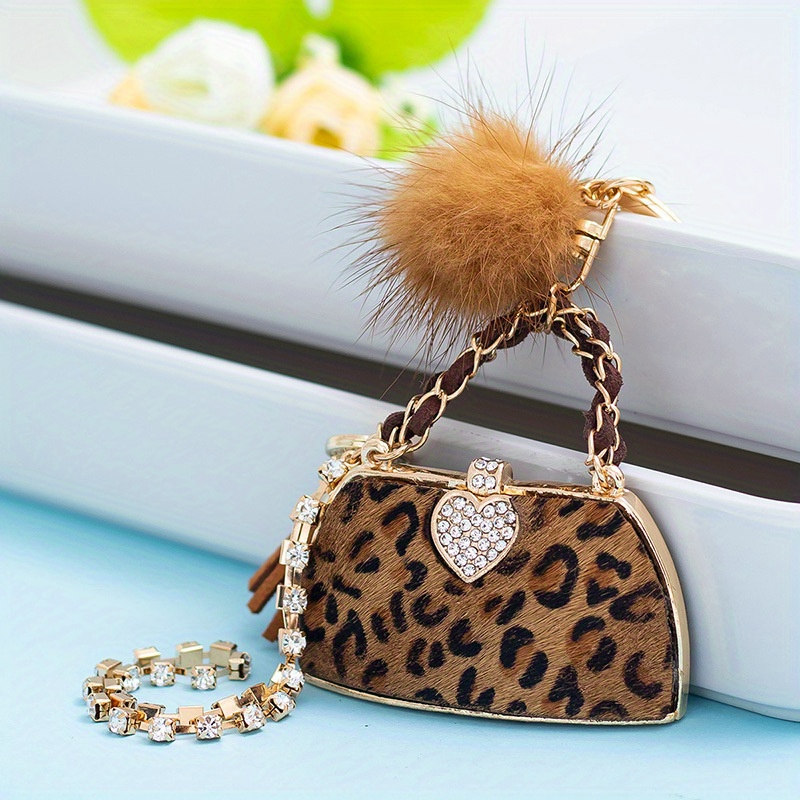 Bag Charm/ Cheetah Charm 