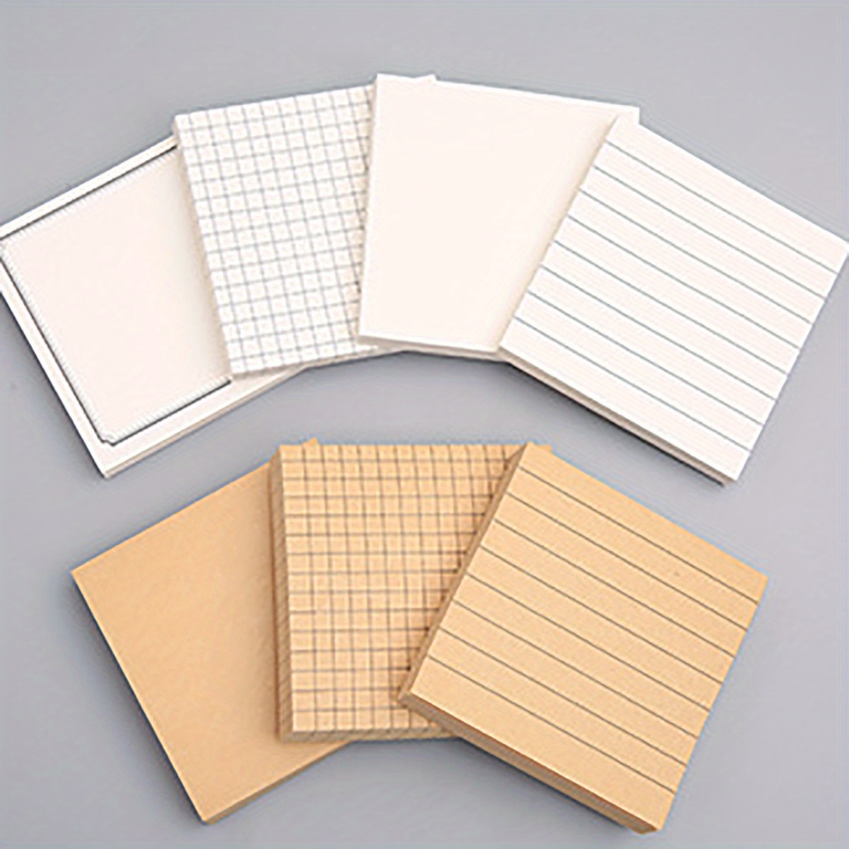 Sticky Notes Box Horizontal Lines Blank Simplicity,self-stick Note Pads ...