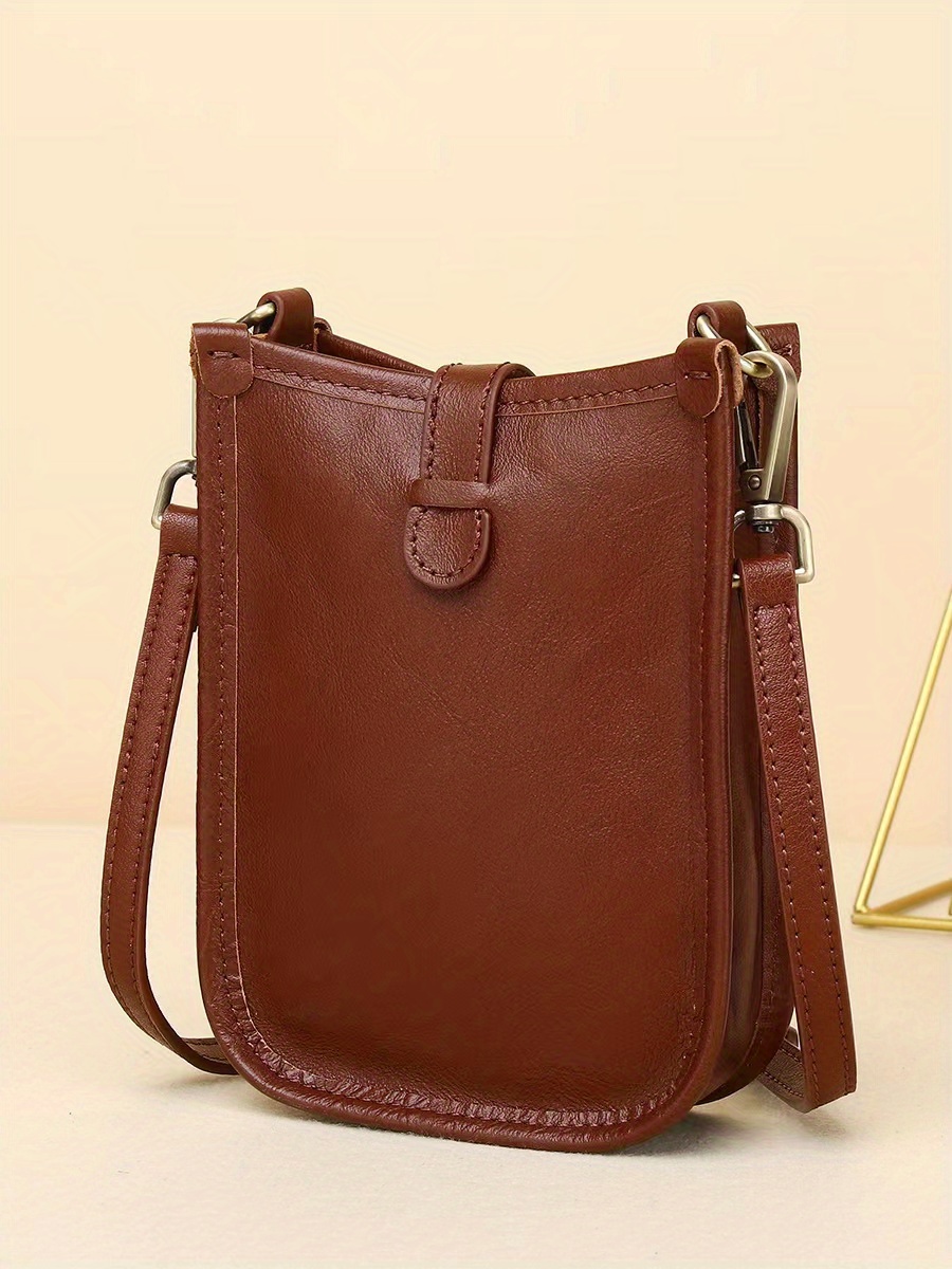 Small Crossbody Bag Solid Color Versatile Mobile Phone Bag - Temu