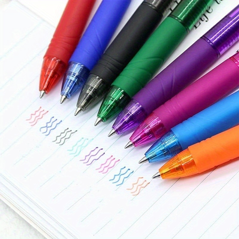 stylos à Gel Naruto effaçables, 4 pièces, fournitures de papeterie