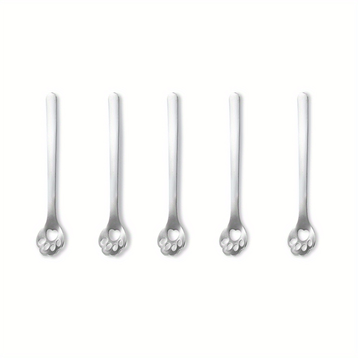 SHOWERORO Stainless Steel Cake Spoon Cookie Mold Stainless Steel