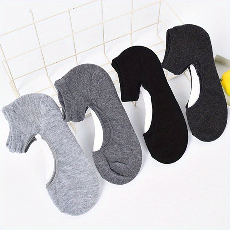 4 Pairs Hollow Out Yoga Socks Comfy Breathable Non Slip Short Socks ...