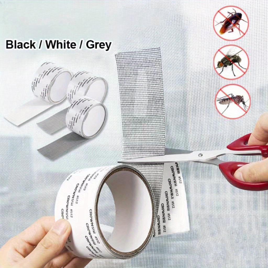 Strong Adhesive Waterproof Window Screen Repair Tape Perfect Temu