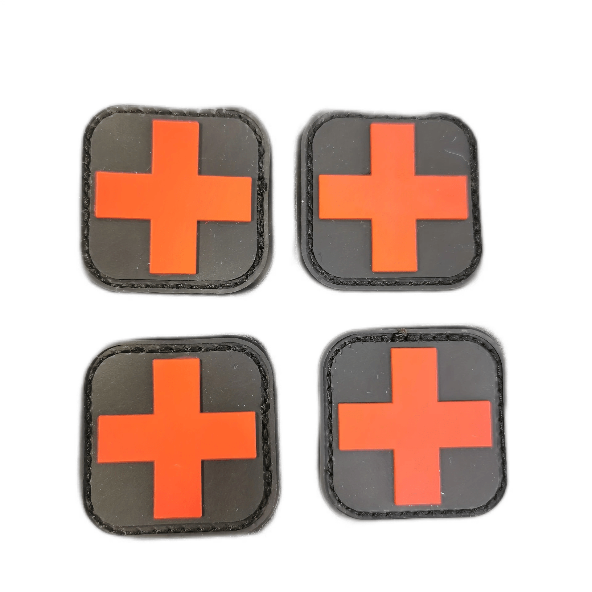 Medic Cross EDC Bag First Aid Iron on / With VELCRO® BRAND Hook Fastener  Patch 