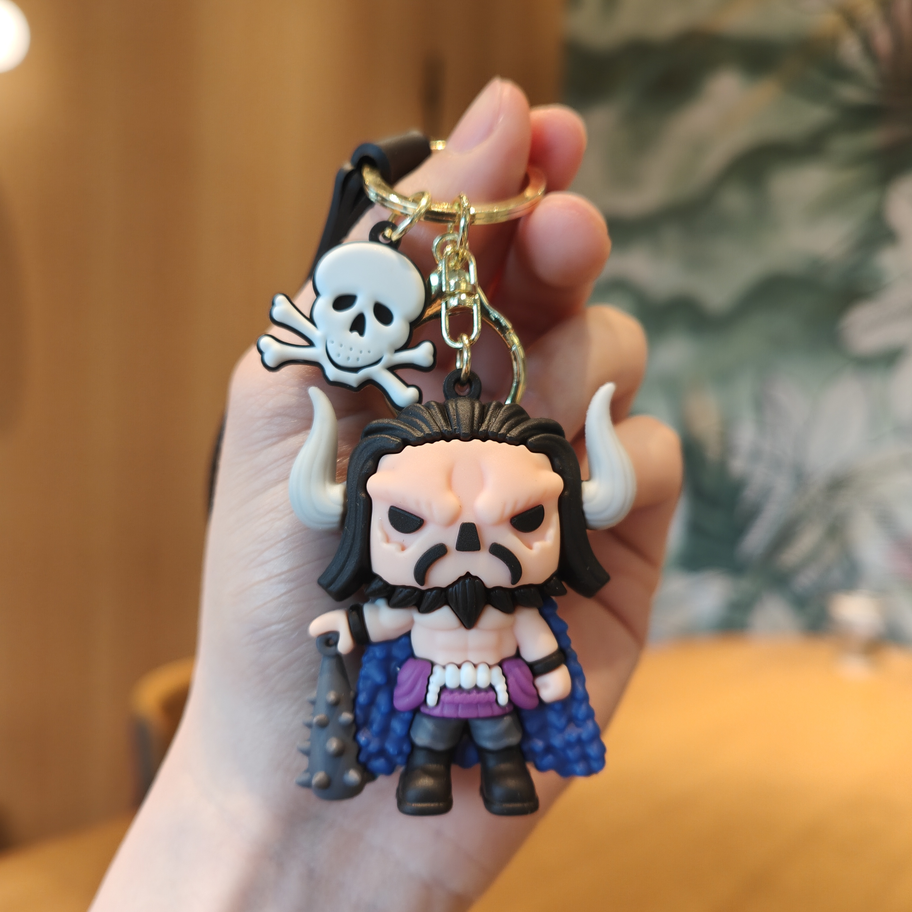 CoolChange Porte-clés de One Piece avec Figure Chibi de Puma D. Ace