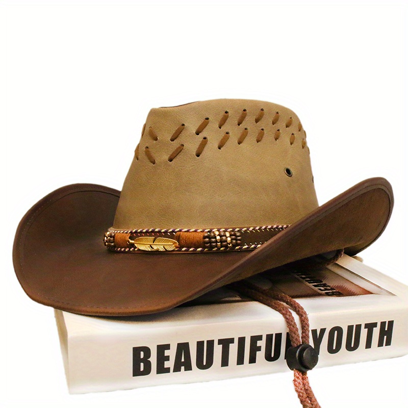 Cowboy Hat Western Hat Street For Women Men Ideal Choice For Gifts, Today's Best Daily Deals