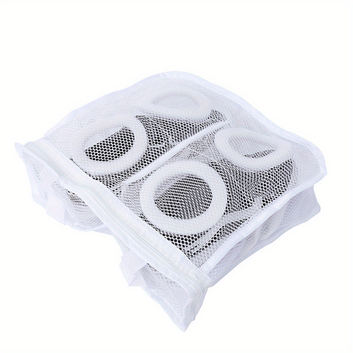 Thickened Shoe Laundry Bag, Washing Machine Shoes Bag, Travel Shoe Storage  Bags, Portable Mesh Laundry Bag, Anti-deformation Protective Clothes  Organizer - Temu