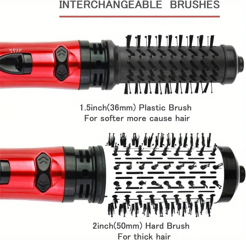 styling tools and hair dryers suitable for home salons rotating hair dryer brushes 2 in 1 electric rotating curling combs suitable for stylish and energetic curls details 4