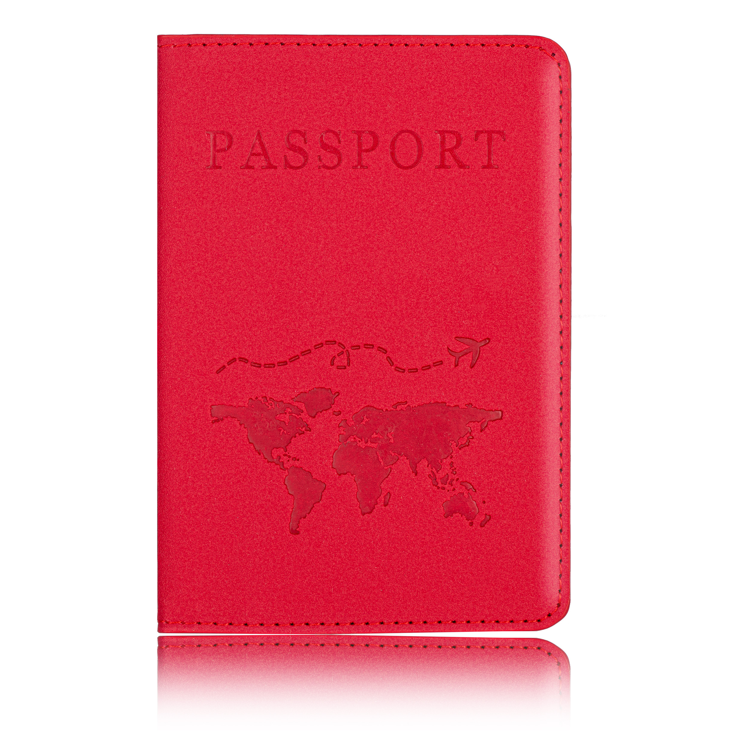 Funda Pasaporte Piel Sintética Tarjetero Diseño 5 - Temu Chile