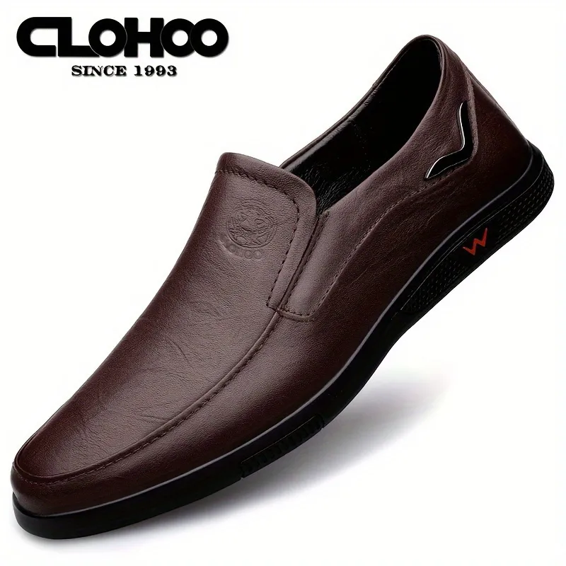 Clohoo Men's Handmade Casual Slip Shoes With Assorted Colors