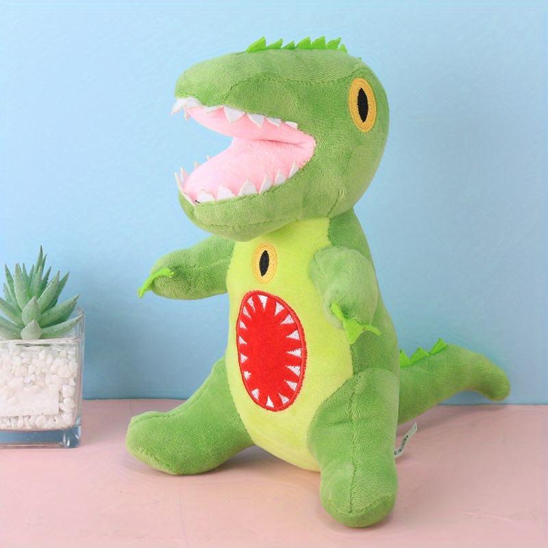 1pc Green Dinosaur Plush Toy - Toys & Games - Temu