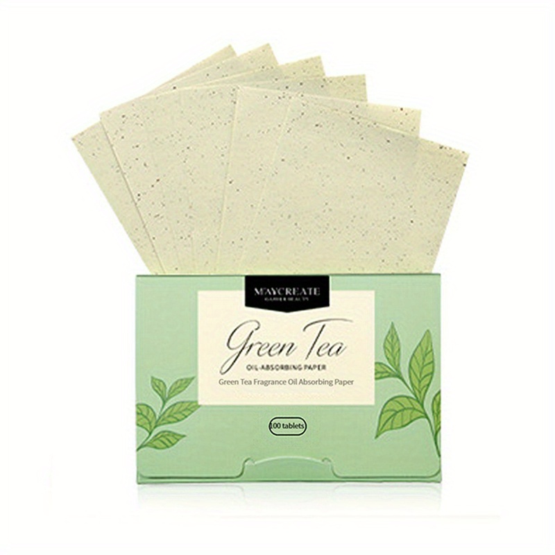 100 Counts Oil Absorbing Sheets Oil Blotting Paper Oil - Temu