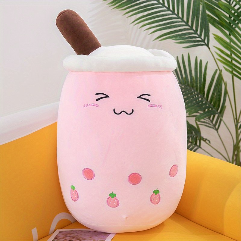 Cartoon cute stuffed bun sushi milk tea bouquet plush toy doll