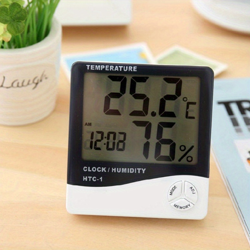 Multifunctional Indoor Hygrometer Thermometer Convenient Digital