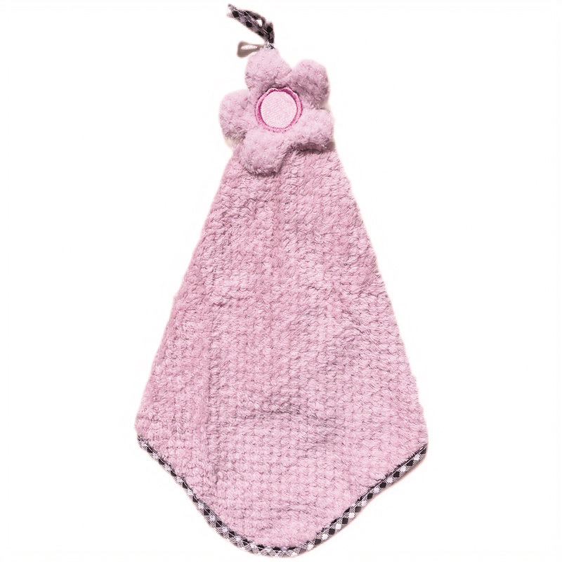 1pcPremium Kitchen Hand Towels With Hanging Loop Cute Design Dish