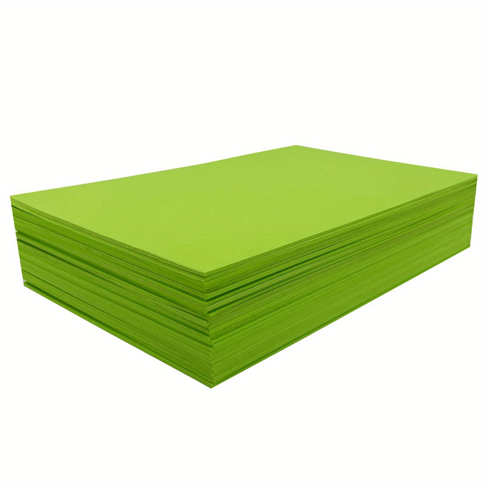 TEHAUX 20 Peças De Papel De Esponja Colorido Papel De Origami Para Artes E  Ofícios Para Materiais De Fabricação De Cartões De Espuma De Costura Folha