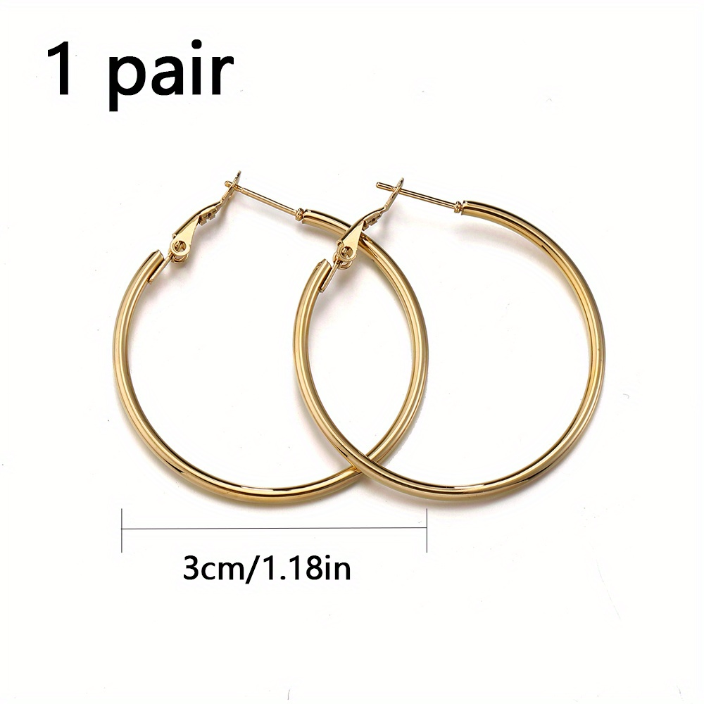 Small hoops for store jewelry making