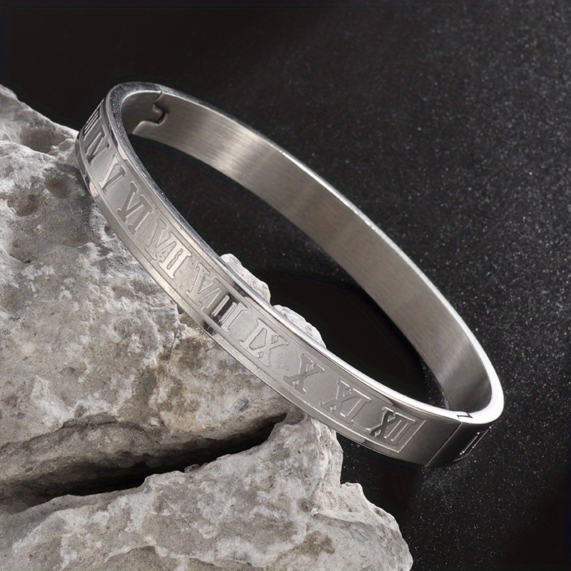 Stainless Steel Bracelets, Mens Roman Bracelet