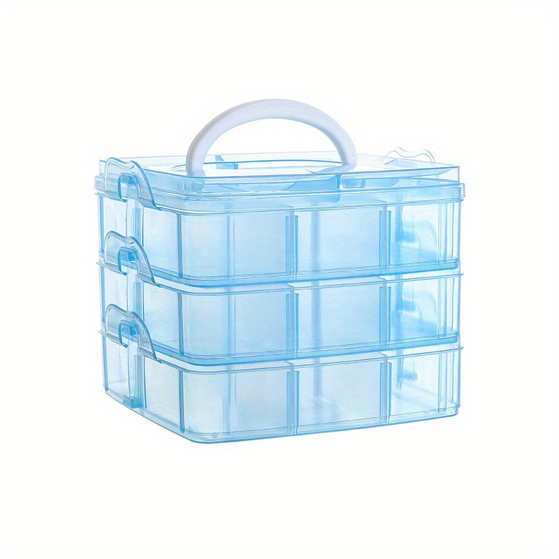 Medium Transparent Plastic Storage Boxes For Jewelry - Temu