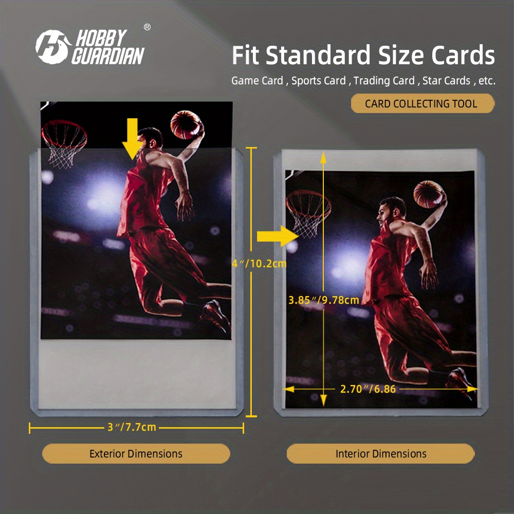 130pt Regular Toploader Card Holder Suitable Jerseys Star Temu