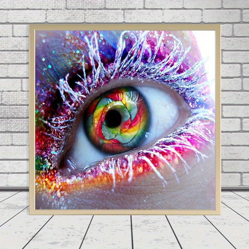 5d Diamond Painting Diy Diamond Painting, Eyes Full Of Diamonds, Round  Diamonds, Square Diamonds, Living Room Hanging Painting, Brick And Stone  Painting, Cross-border Wholesale Special Delivery - Temu United Arab  Emirates