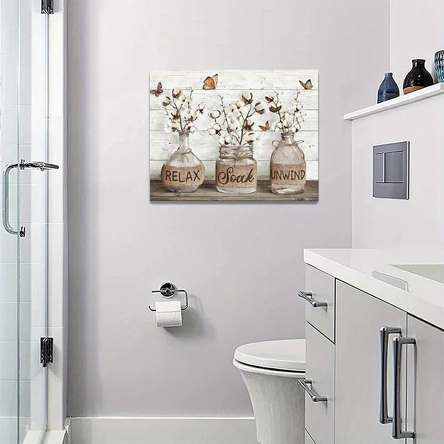 28 Examples of Stylish Bathroom Wall Decor
