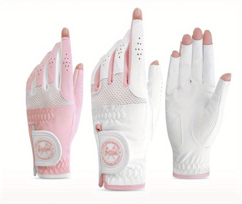 Breathable Fingerless Golf Gloves Women Wear Resistant Non - Temu Canada