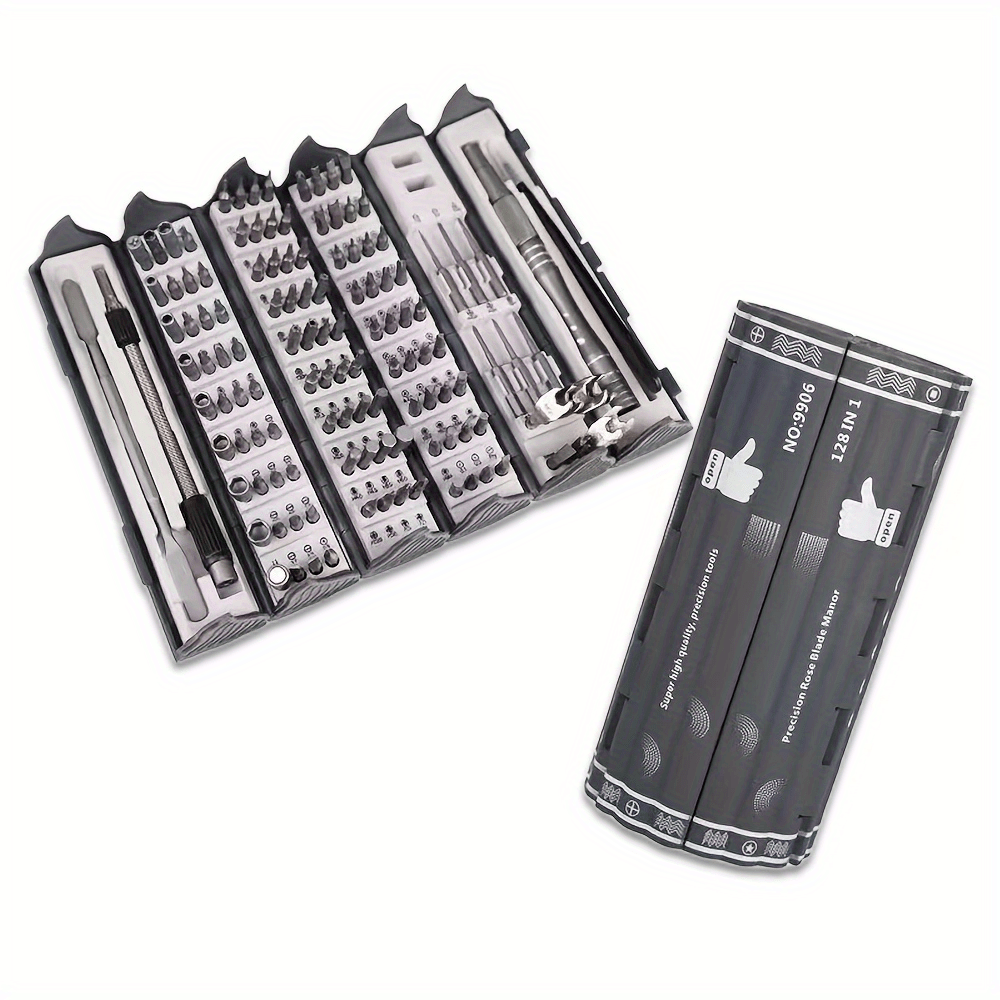 E·Durable 138in1 mini tournevis de précision Kit de mémoire magnétique pour  la fixation d'un ordinateur portable iPhone PC Macbook Xbox : :  Bricolage
