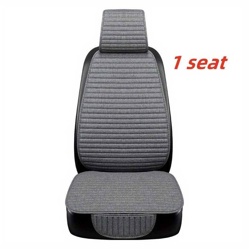 Auto Seat Cover Protector Backrest Front Rear Seat Back Waist Washable Cushion