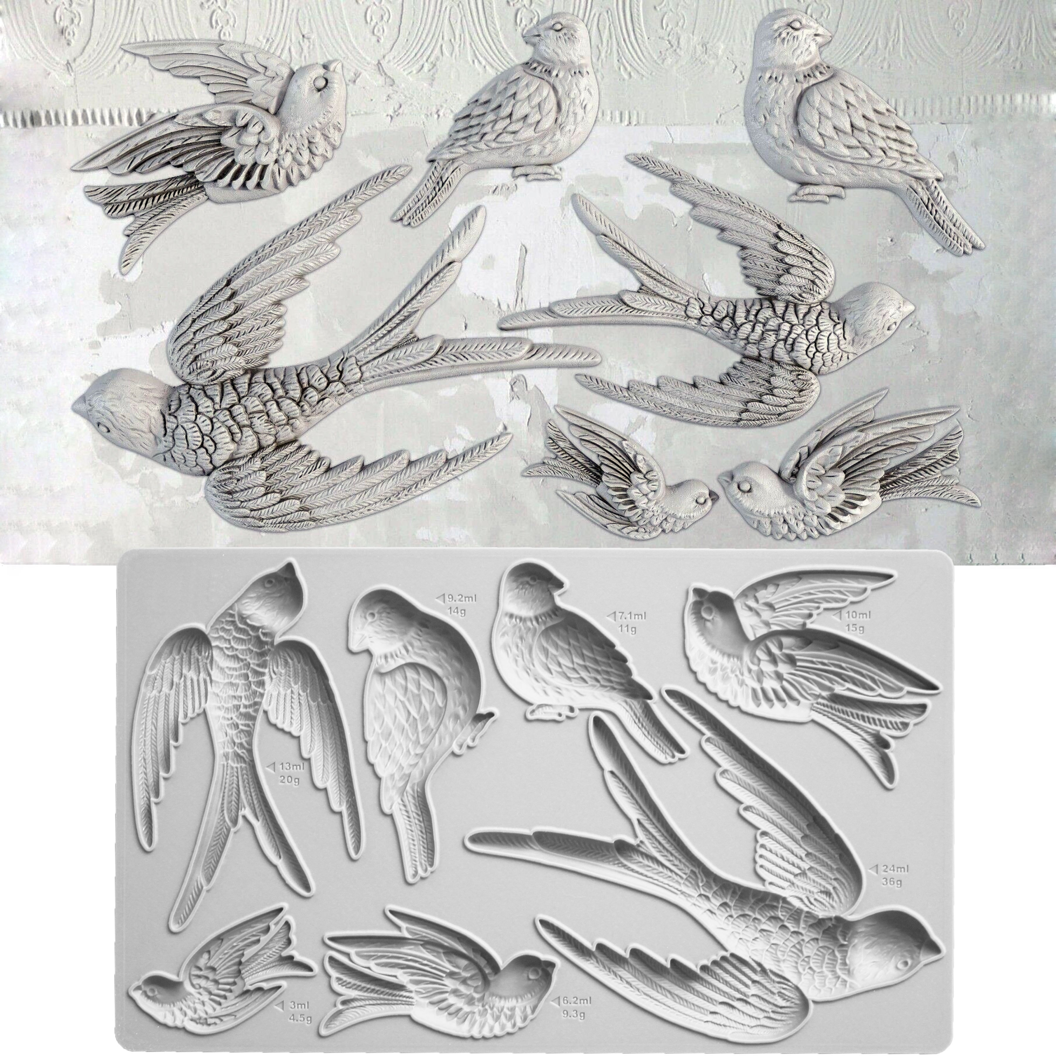 Bird silicone outlet mold