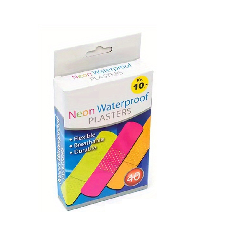 Pediatric Adhesive Bandage Non Adherent Sterile Assorted Neon For