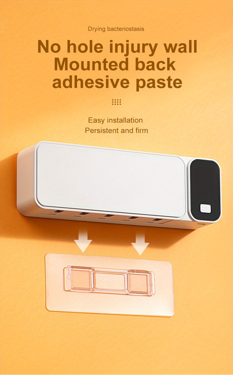 Uv Terillization Toothbrush Holder Sanitizer Holder Temu