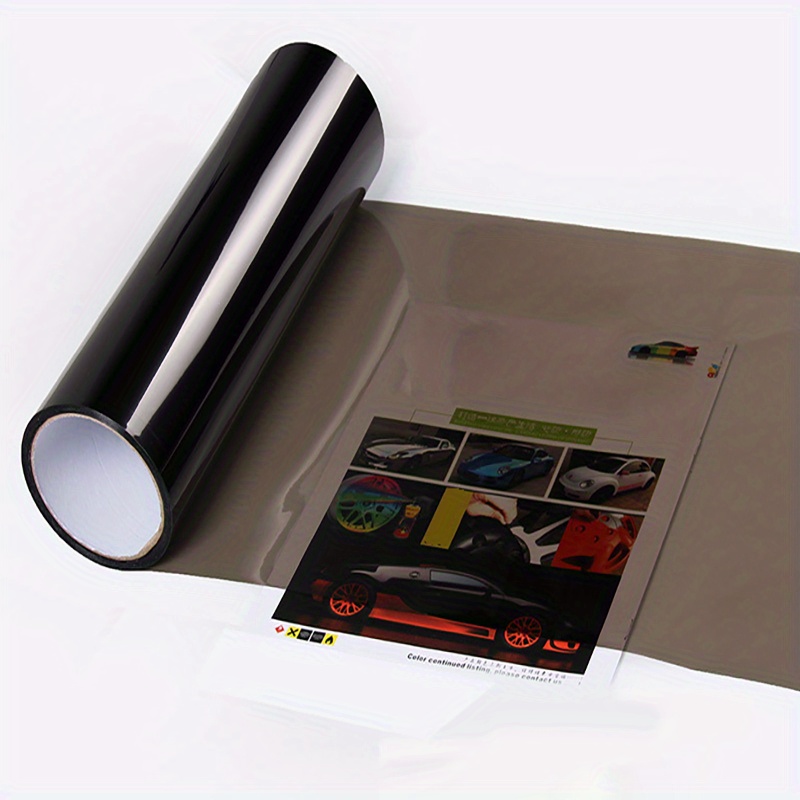 High Quality Dark Smoke PVC Car Headlight Tint Film Taillight Tail