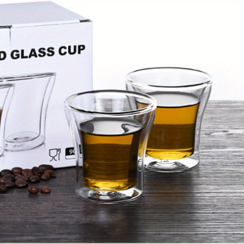 Dining, Double Wall Whiskey Glasses Set Of 2