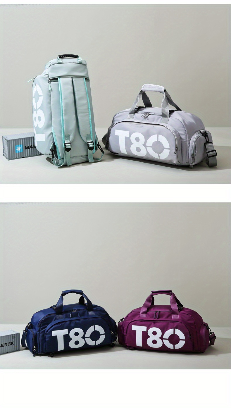 Shoulder Fitness Bag, Female Multifunctional Wet And Dry Separation