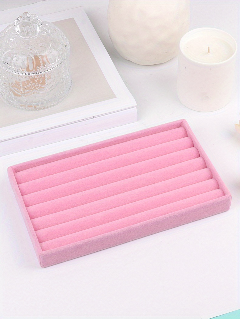 Ring Stud Earrings Jewelry Store Tray Drawer Accessories Temu