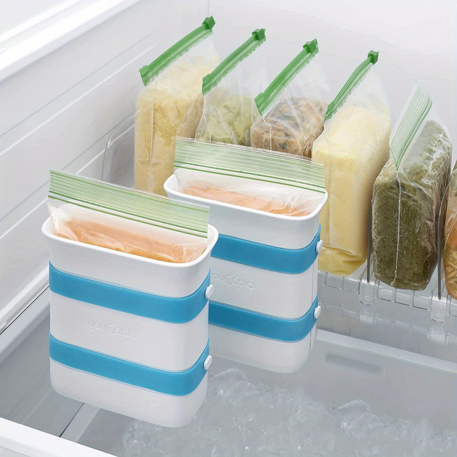 Freezer Maker Meal Prep Bag Container Freeze Temu Australia