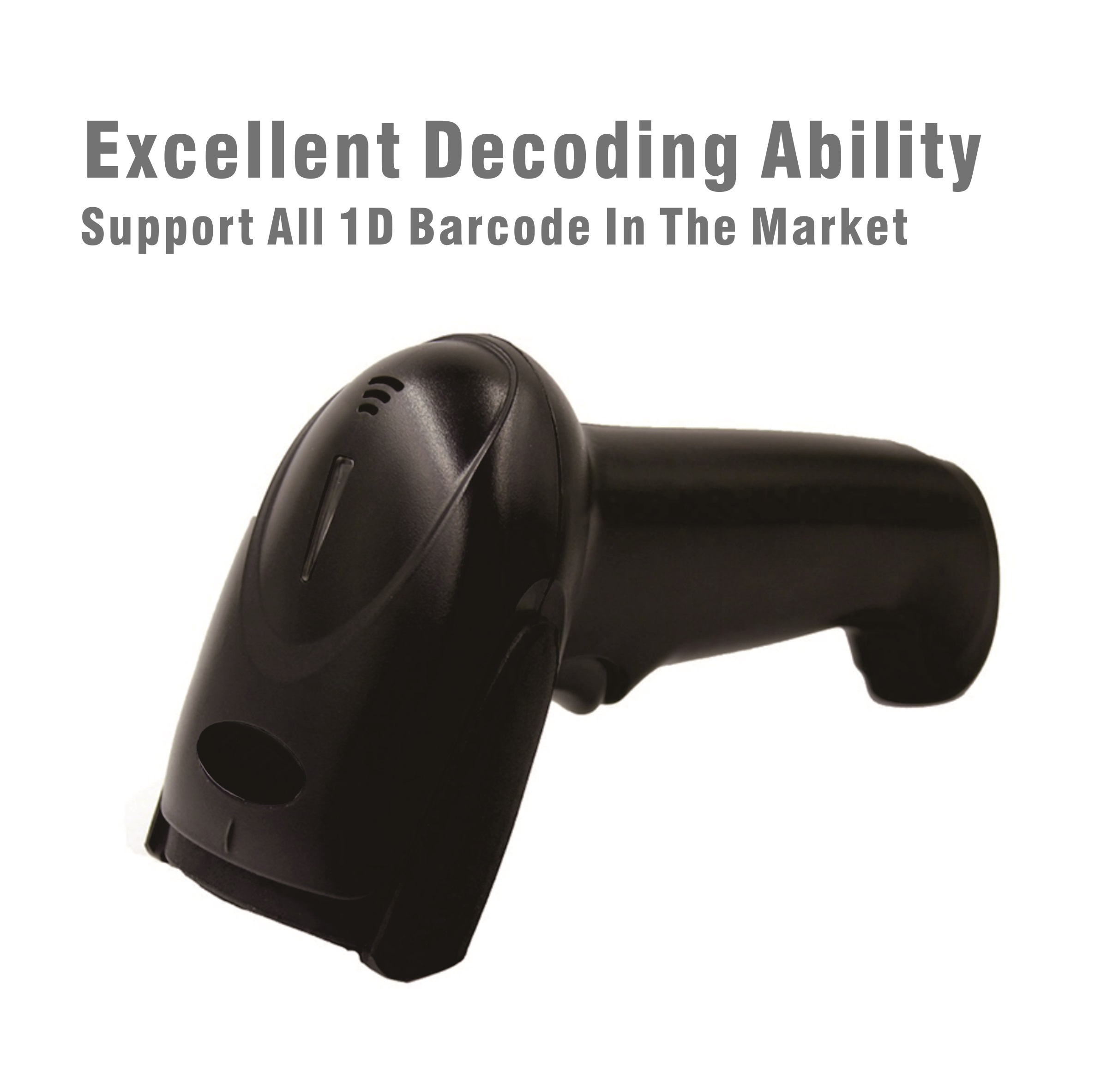 Barcode Scanner With Stand Usb Wired Inventory 1 Scanners For Computer Pos Support Automatic
