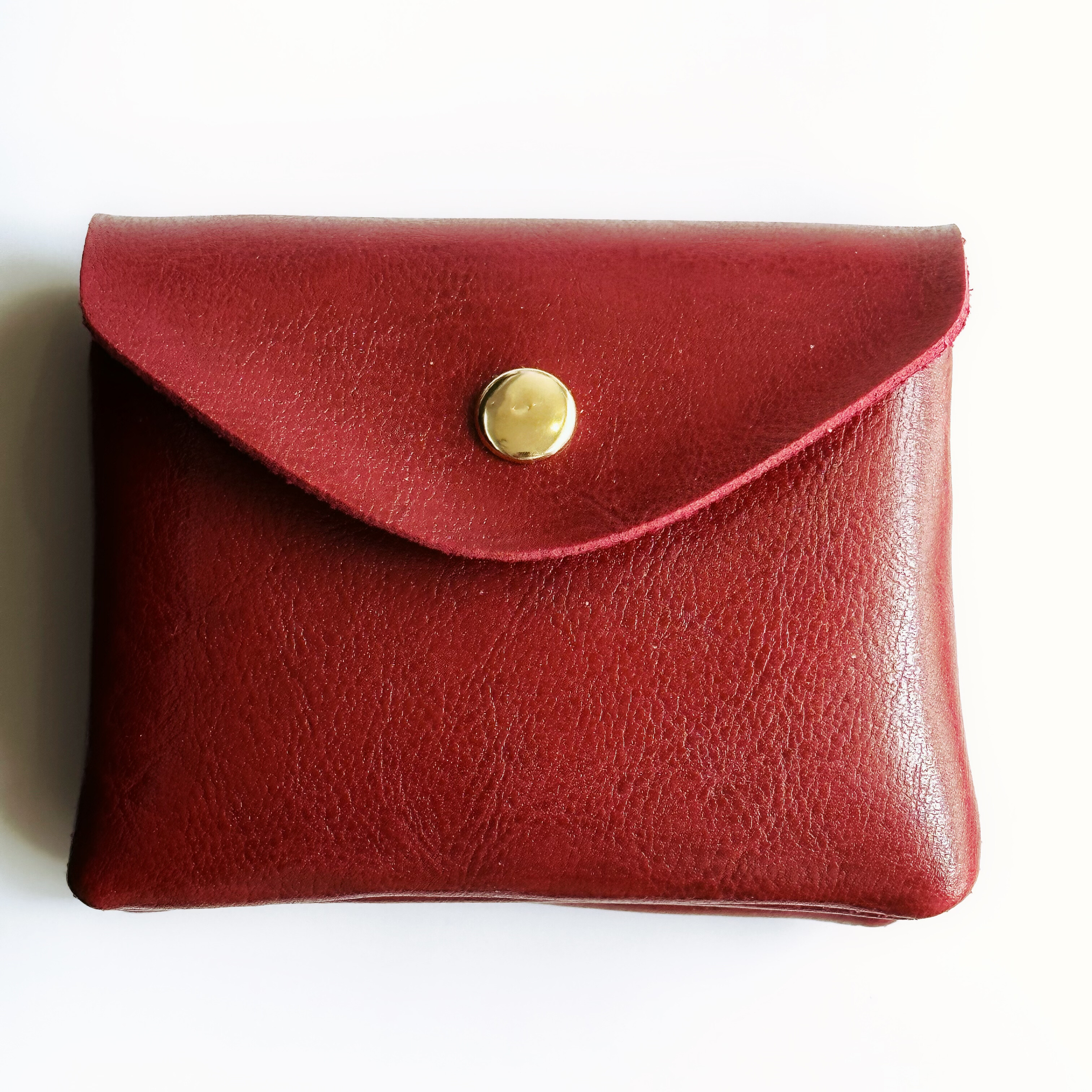 Retro Leather Walletsoft Sheepskin Red Envelopecoin Purse 