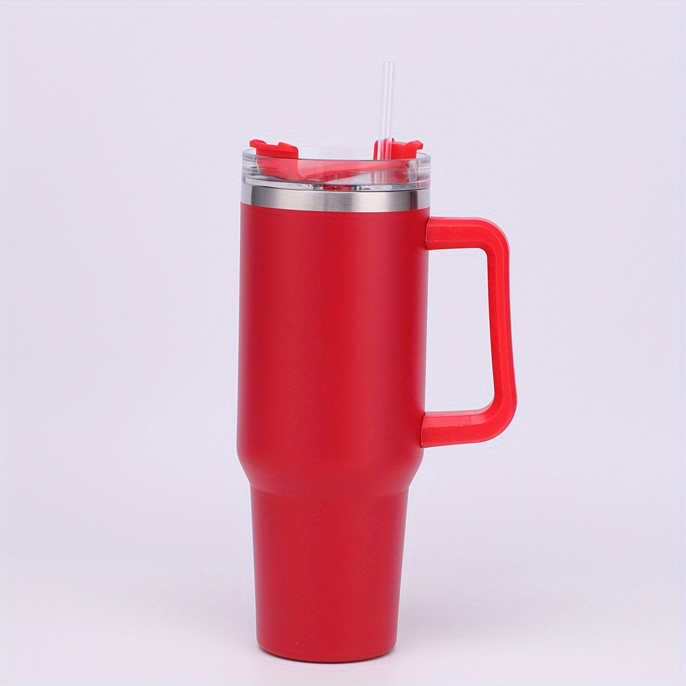 Stanley Tumbler with Handle Straw Lid Stainless Steel 30oz / 40oz Vacuum  Insulated Car Mug Double Wall Thermal Iced Travel Cup - AliExpress